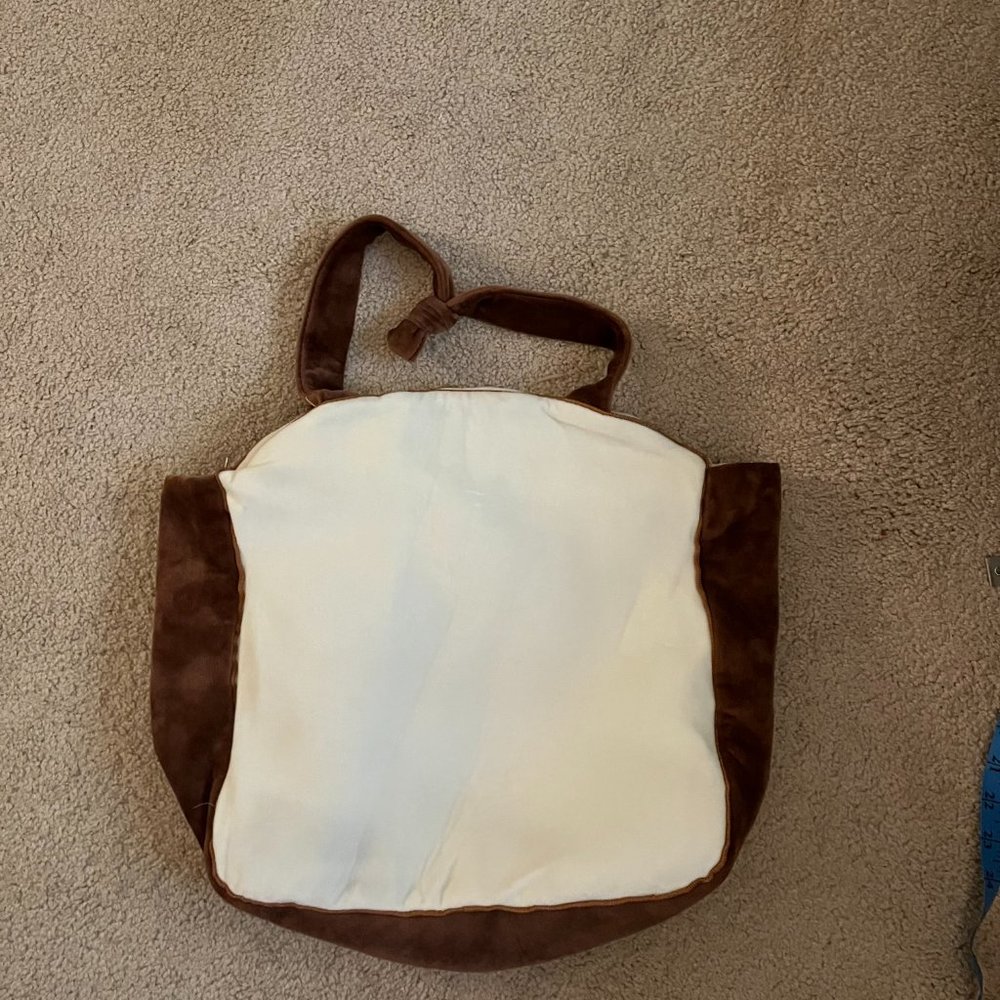 Plush Ice Cream Sandwich & Toast Tote Bag | NWOT | Cute & Kawaii Eccentric Tote - Picture 5 of 14